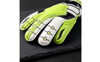 Goalkeeper Gloves with Finger Protection Comfortable Soccer Gloves with Digit-Protection Supportive for Goalkeepers, Junior