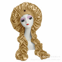 New Satin Hair Protection Cap for Dreadlocks and Curly Hair - Large Size