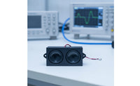 Two-driverDriver Speaker Rectangular Wired Speaker Unit Textured for DIYers, DIY Audio Builds, Electronic Projects