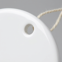 Sublimation Blank Christmas Ornament DIY Hanging Baubles for Heat Transfer Crafting