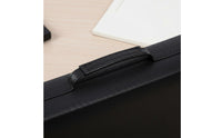 Double Zipper Closure Large Capacity Marker Case Long-Lasting PU Material Multi-Layer Marker Organizer Waterproof Multi-Slot Pen Carrying Case Sturdy for Artists, Designers, Travel, Outdoor Sketching