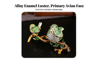 Mini Bird Trinket Box Small-Item Storage Home Decor Highlight
