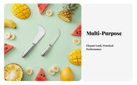 Curved Fruit Curved Fruit Skinner Versatile Stainless Steel Jackfruit for Home Cooks, Chefs, Meal Prep, Restaurant