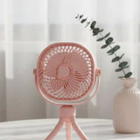 Tentacle Fan 360° Rotation Tentacle Tripod Fan Portable 3 Speed Settings for Infants, Desktop, Infant Bed