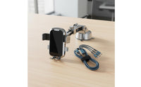 Adjustable Arm Dashboard Windshield Phone Mount Easy Installation Suction Cup Phone Mount Hands Unrestricted Mobile Accessory 360 Degree Rotation for Navigation, Driving
