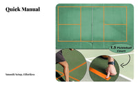 Pickleball Court Lines Strong Adhesion Pickleball Court Tape Weather Resistant for Gymnasiums, Indoor Courts, Driveways