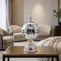Electric Incense Burner No Open Flame Incense Burner with Lid Sturdy Enclosed for Home, Prayer Room