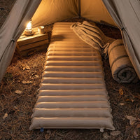 Inflatable Mattress and Air Mattress for Camping Mat, Single Inflatable Mattress with Manual Inflation Pump, Waterproof Mattress for Hiking, 288g