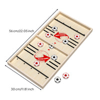 Ejector Chess Game Two-Player Sling Puck Game Tabletop Soccer-Themed for Families, Playroom