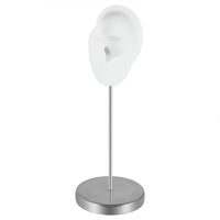 Washable Ear Display Model with Stand Stable Ear Model with Stand Reusable Lightweight for Jewelers