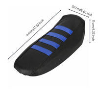 Dirt Bike Seat Cover Thickened Motorcycle Seat Cover Textured for Commuters