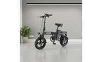 Mini Folding Electric Two-Wheeler Foldable Electric Bike Lightweight Portable Electric Cycle for Commuting, Travel, Ride Sharing