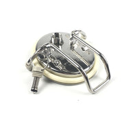 304 Stainless Steel Pepsi Keg Lid with Safety Valve Core, 100 PSI Pressure Relief Valve