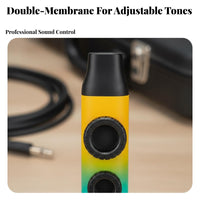 Easy to Play Double Diaphragm Kazoo Portable Professional Performance Kazoo Long-Lasting for Beginners, Kids, Guitar Accompaniment