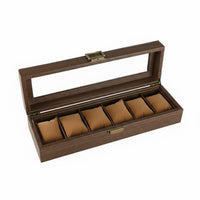 Watch Storage Box Soft Interior Pillows Watch Display Case Perfect Gift Clear View Lid for Women