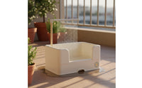 Wide Perch Rim Automatic Parrot Bathtub Detachable Design Bird Enclosure Water Fountain Splash Proof Electric Bird Shower for Aviary