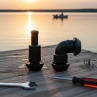 Universal Fit Fuel Thruster Throttle Fixture Wear-Resistant Outboard Engine Throttle Mount