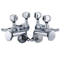 1:18 Guitar Tuning Pegs with Locking Function, Rear Locking Sealed Wood/Electric Guitar Tuning Pegs