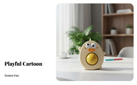 Decorative Egg Yolk Stress Toy Sensory Play Popping Egg Press Toy Soft Silicone for Students, Adults, Office
