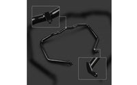 Motorcycle Side Guard Motorcycle Engine Guard Tubulars Side Protector for Commuters, City Riding, Garage Moves