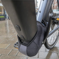 Splashproof Electric Bicycle Motor Cover Dustproof Electric Bike Motor Sleeve Scratch-Resistant Guard Cover Tailored-Fit for Outdoor Parking