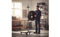 Tire Storage Rack with Wheels Heavy-Duty 4-Tier Tire Tree for Vehicle Proprietors, Garage
