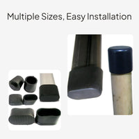 Ladder Foot Pads Anti-Slip Rubber for Aluminum Step Ladders