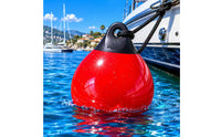 Boat Guard Ball Round Inflatable Buoyant Simple Design PVC Buoyant Lightweight Open Water Swimming Floatage