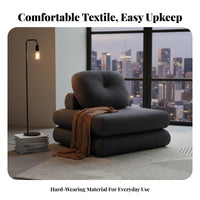 configurable unit Armchair Removable and cleanable Cover Upholstered perusing Chair Space-Saving Living Room Furniture for Bedroom, Lounge Area, Home Office