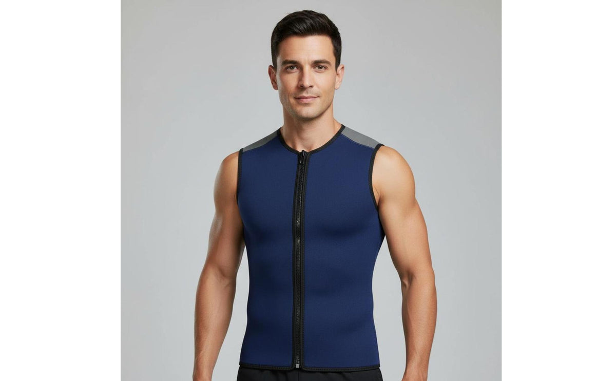 3mm Hooded Dive Vest Thermal Insulation Neoprene Hooded Vest Cold Protection Water Sports Gear for Surfing, Windsurfing