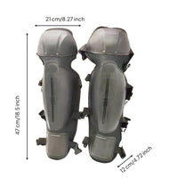 Power Tool Leg Guard Thickened Trimmer Leg Guard Extended Coverage Vegetation Trimming Shin Guards for Landscapers, Landscaping
