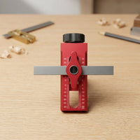 Aluminum Alloy Cabinet Door Installation Tool Cross-Shaped Clamp Cabinet Door Installation Jig Millimeter Scale Threaded Adjustment