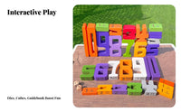 28 Pieces Logical Thinking Development Wooden Number Blocks Parent-Child Interaction Math Learning Blocks Develops Fine Movement Skills