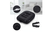 Thick Driving Cushion with Handle Raised Booster Cushion with Straps Padded Portable for Short Drivers