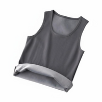 Men's Fleece Lined Thermal Vest for Winter