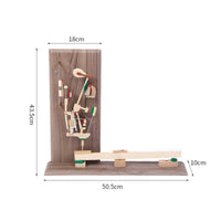 Wooden Upright Piano Action Model Exposed Piano Action Demonstration Model Mechanical for Workshops