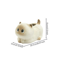 Adorable Cat Tissue Box Holder Functional Cat Shaped Tissue Dispenser Sculpted Decor Charming for Living Room