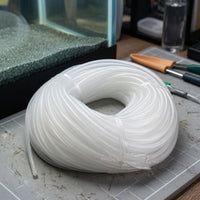 4 Mm Inner Diameter Aquarium Air Tube 70 M Length Air Tube Translucent White Flexible Aquarium Hose for Aeration, Oxygenation