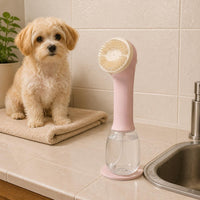 Pet Bathing Foam Generator Integrated Button Electric Foaming Shampoo Dispenser