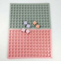 Baby Food Grade Silicone Frozen Cube Tray for Easy Freeze, 126 Grid 28.4*18.7*1.2cm 147g Single Pack, DIY Chocolate and Homemade Candy