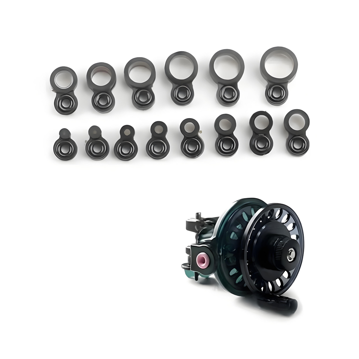 Fishing Guide Ring Adaptable Organizer Beginners Pros