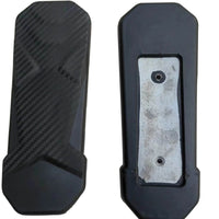 Armrest Pads with Mounting Plate Carbon-Fiber-Style Chair Arm Pads with Mounting Holes Office Chair Armrests Easy to Install