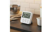 Digital Study Timer Vibration Notification Silent Countdown Clock Kickstand