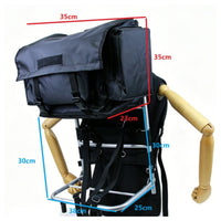 External Frame Backpack Structured Backpack with External Frame Rucksack for Camping