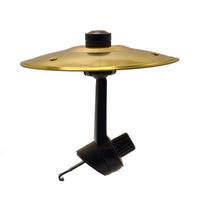 Car Vent Clip with Cymbal Music-Themed Drum Cymbal Vent Accessory Car Crash Cymbals Musical Novelty for Drummers, Dashboard