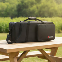 Wear-Resistant Trumpet Case with Shoulder Strap Padded Trumpet Case Reinforced Heavy-Duty for Musicians
