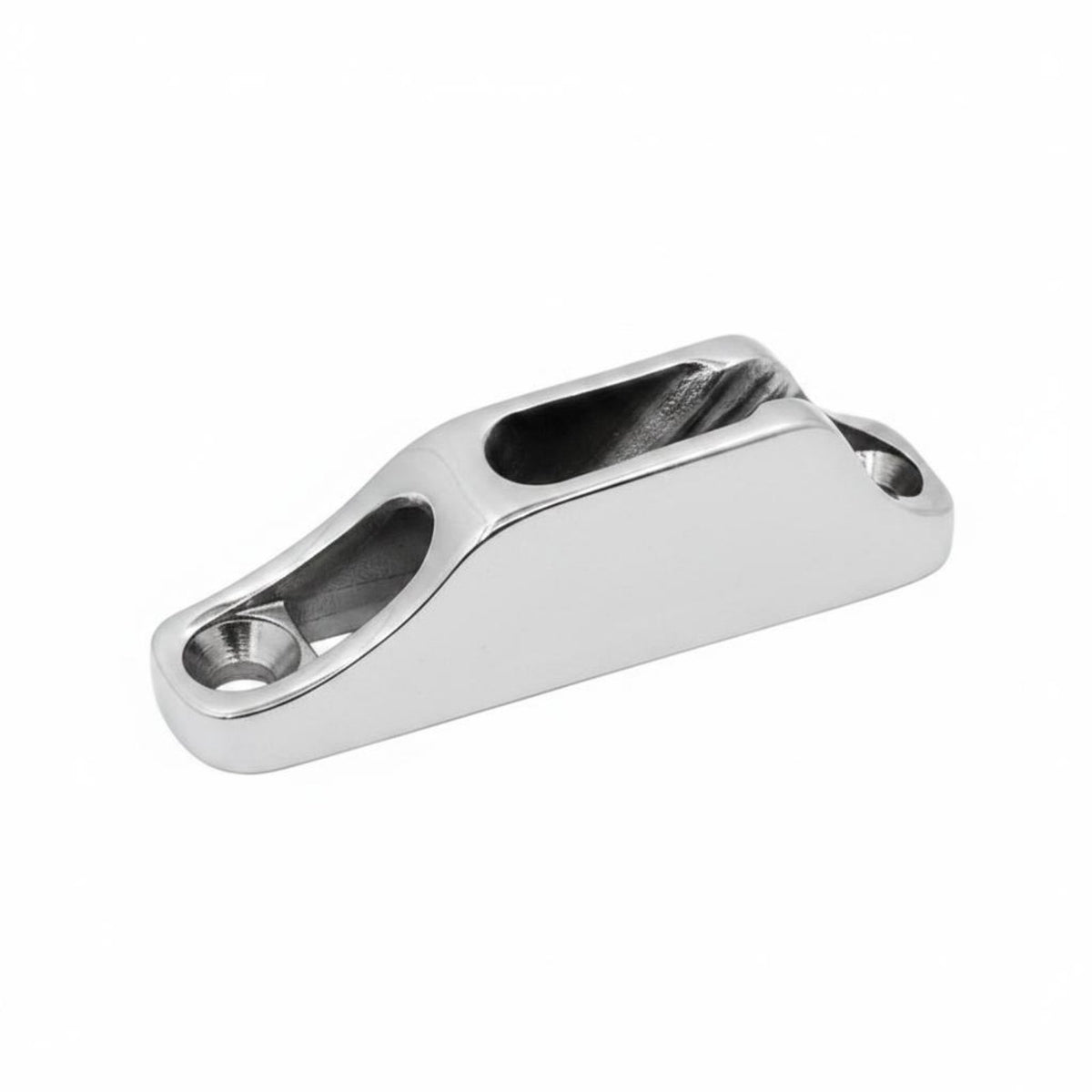 Jam Cleat 316 Stainless Steel Line Locking Cleat Heavy Duty Rope Jammer for Sailors, Sailboat