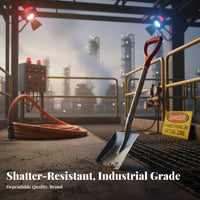 Fire-Resistant Resistant Thickened Non Sparking Spade Fire Station for Emergency Responders, Industrial Workers Plants, Gas Stations