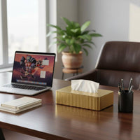 PU Leather Tissue Box Long-Lasting Leather Tissue Box Luxurious Feel