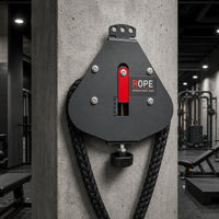 Upper-Upper-Body Pulley Adjustable Resistance Fitness Equipment Metal Housing for Home Gym